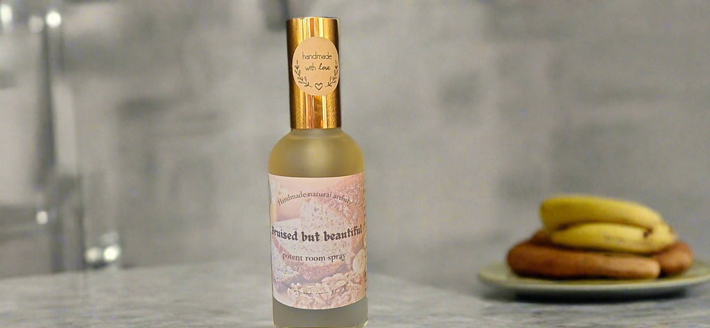 Bruised but Beautiful Room Spray | 3.8 oz | Banana Nut Bread Fragrance | HNA Candle Boutique
