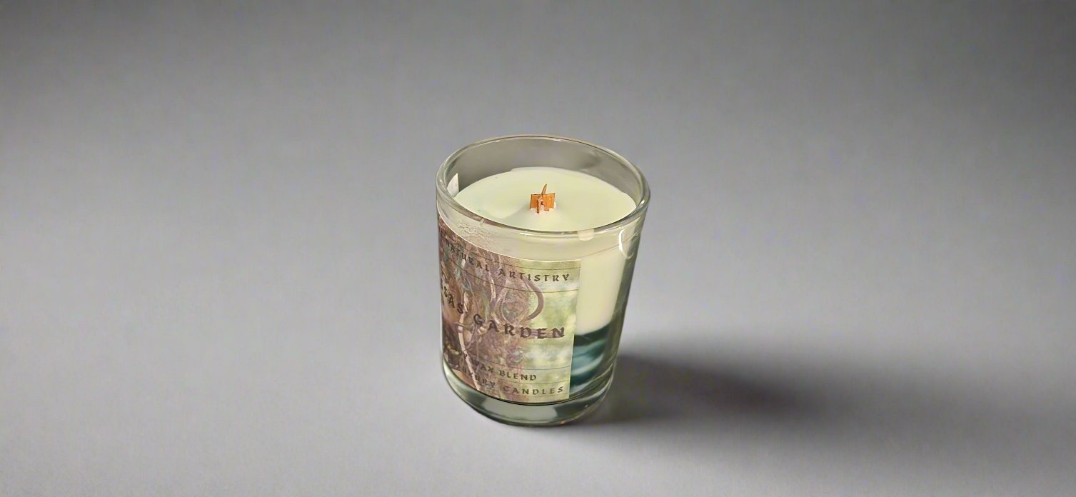Wood Wick Candle for Men | Aromatherapy Scented Candle - Medussas Garden
