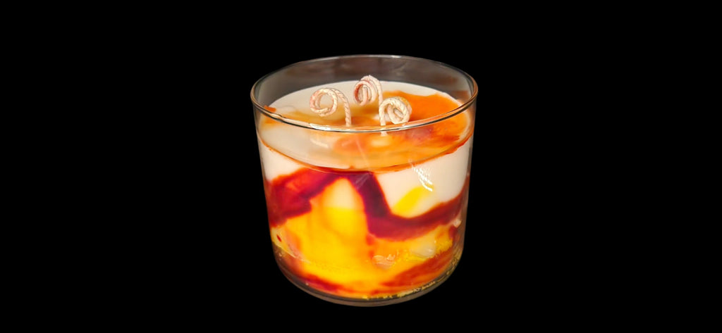 Peachy & Fierce 3-Wick Candle | 16 oz | Juicy Peach Scent | HNA Candle Boutique