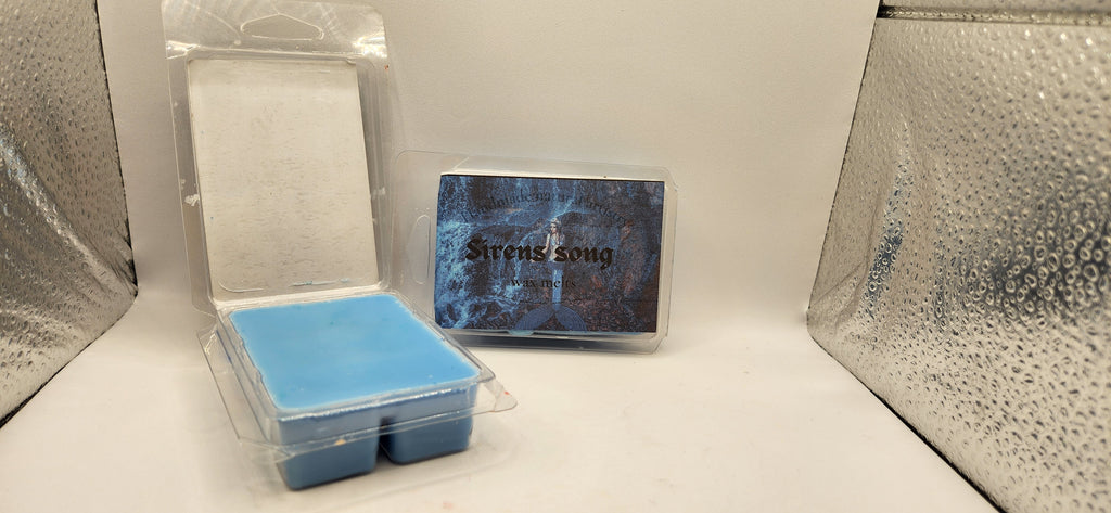 Siren's Song Wax Melt | 2.5 oz | Clean Aquatic Scent | HNA Candle Boutique