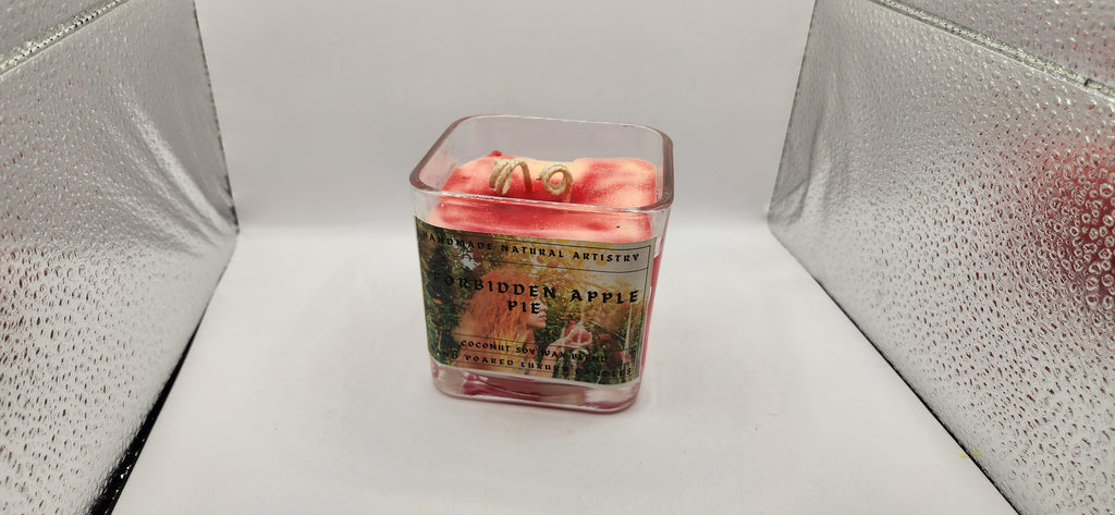 Bakery Candle apple pie 2 wick candle for wife southern vibes candle bakery scented candle  Forbidden apple pie 11 lux cube candle
