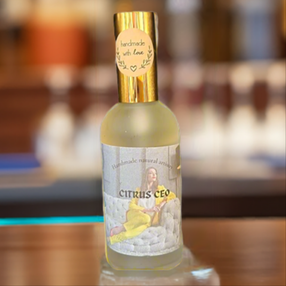Citrus CEO Room Spray | 3.8 oz | Margarita & Lemongrass Fragrance | HNA Candle Boutique