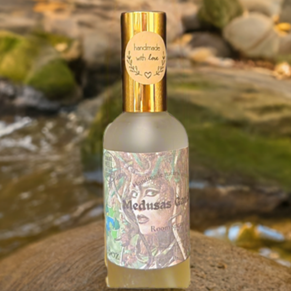 Room spray for men cabin vibes room spray masculine wood scented room spray gift for boyfreind gift for husband  fragrances Medussas garden lux room spray 3.8 oz