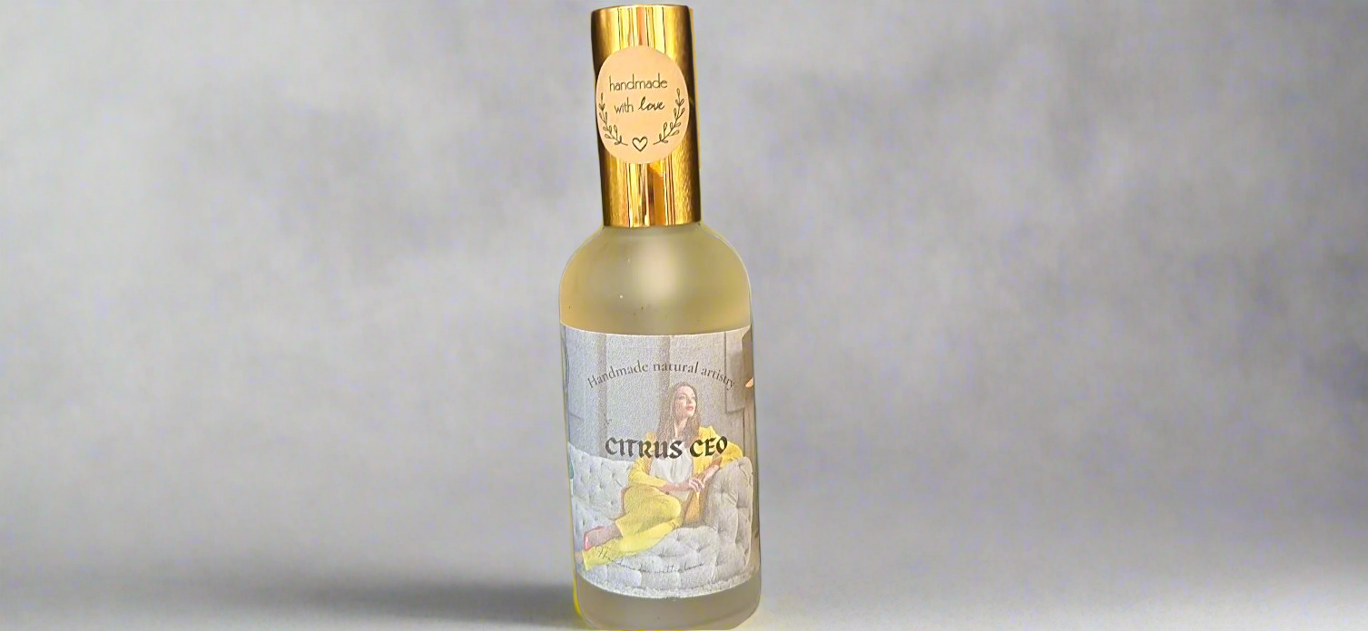 Citrus CEO Room Spray | 3.8 oz | Margarita & Lemongrass Fragrance | HNA Candle Boutique