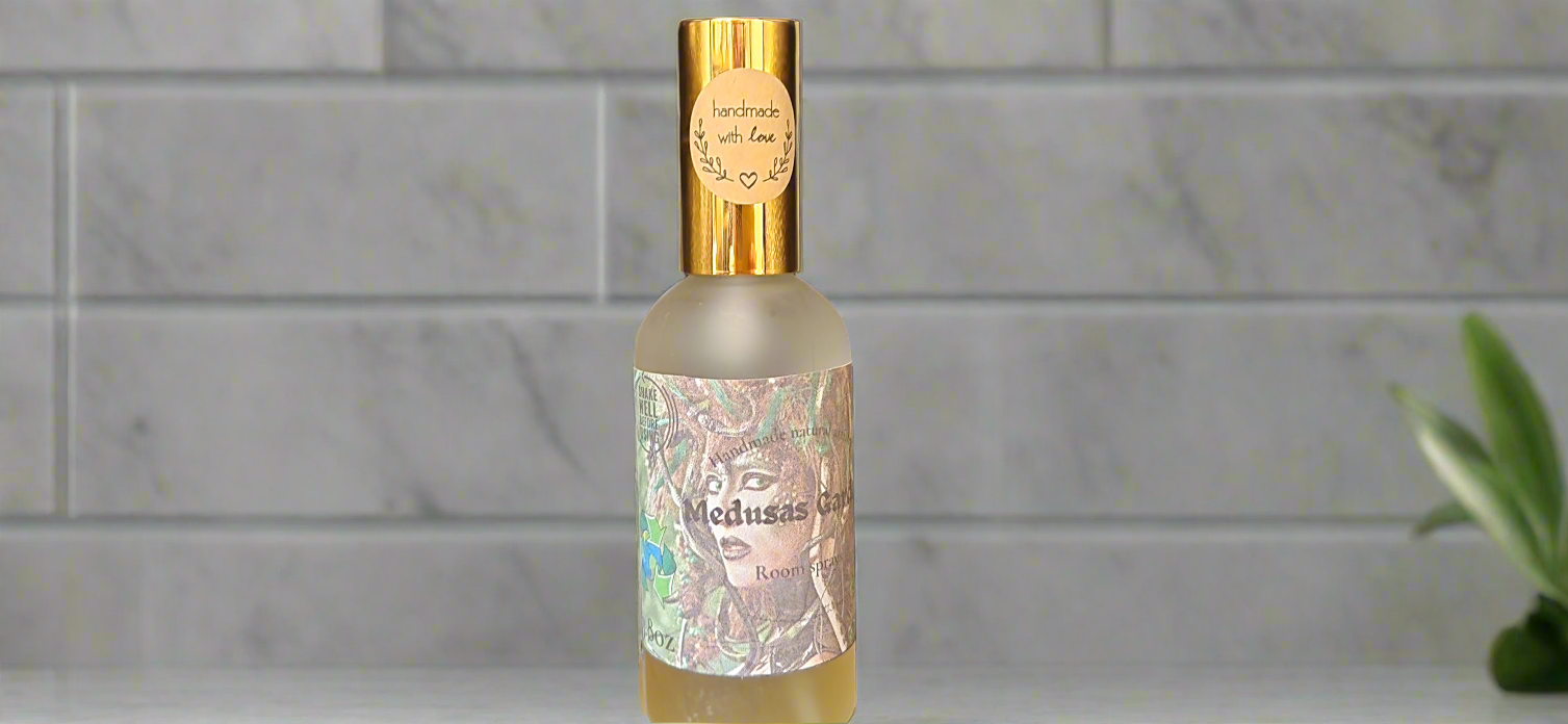 Room spray for men cabin vibes room spray masculine wood scented room spray gift for boyfreind gift for husband  fragrances Medussas garden lux room spray 3.8 oz