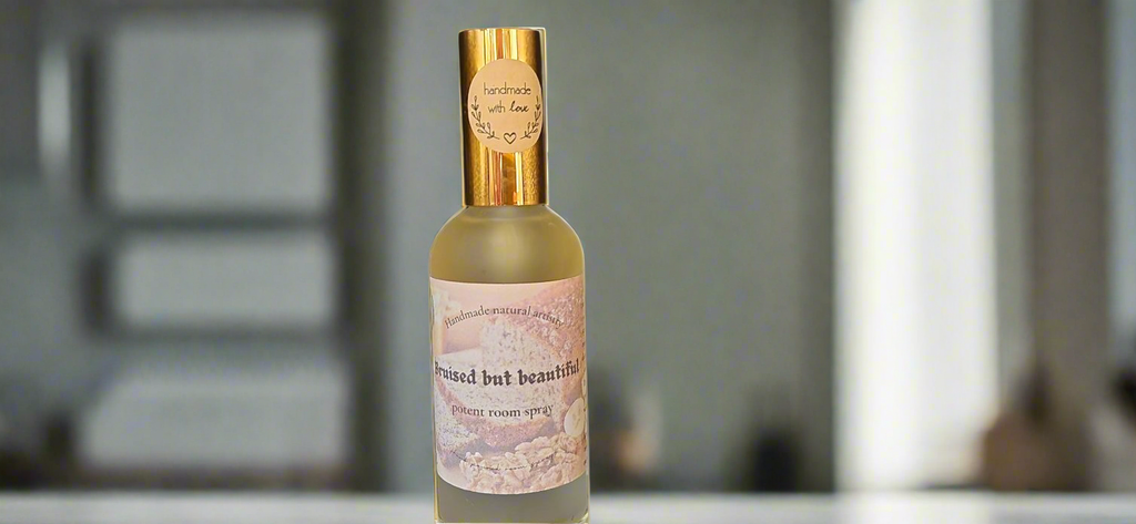 Bruised but Beautiful Room Spray | 3.8 oz | Banana Nut Bread Fragrance | HNA Candle Boutique
