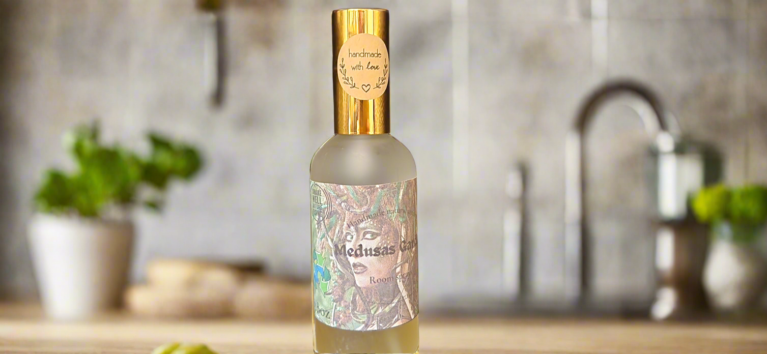 Room spray for men cabin vibes room spray masculine wood scented room spray gift for boyfreind gift for husband  fragrances Medussas garden lux room spray 3.8 oz
