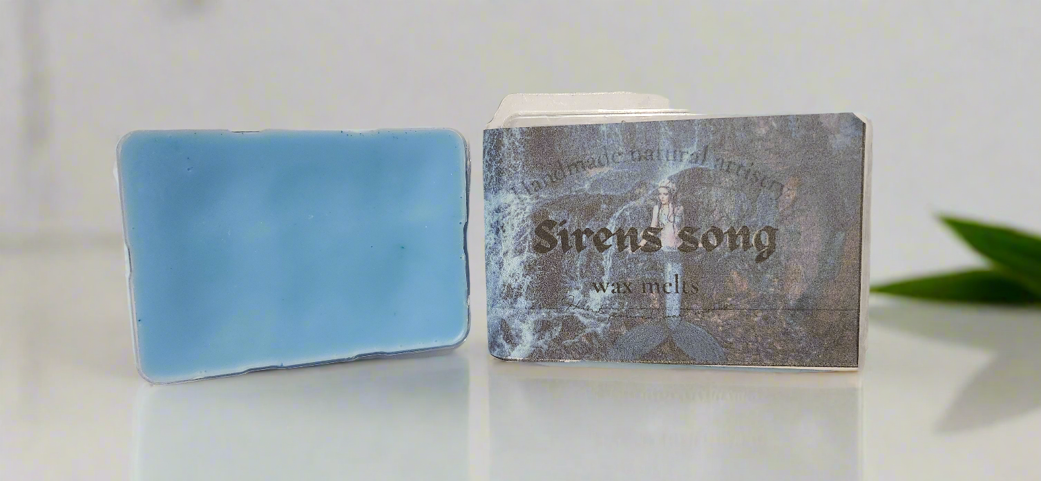 Siren's Song Wax Melt | 2.5 oz | Clean Aquatic Scent | HNA Candle Boutique