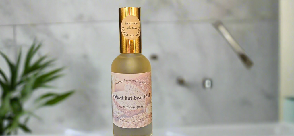 Bruised but Beautiful Room Spray | 3.8 oz | Banana Nut Bread Fragrance | HNA Candle Boutique