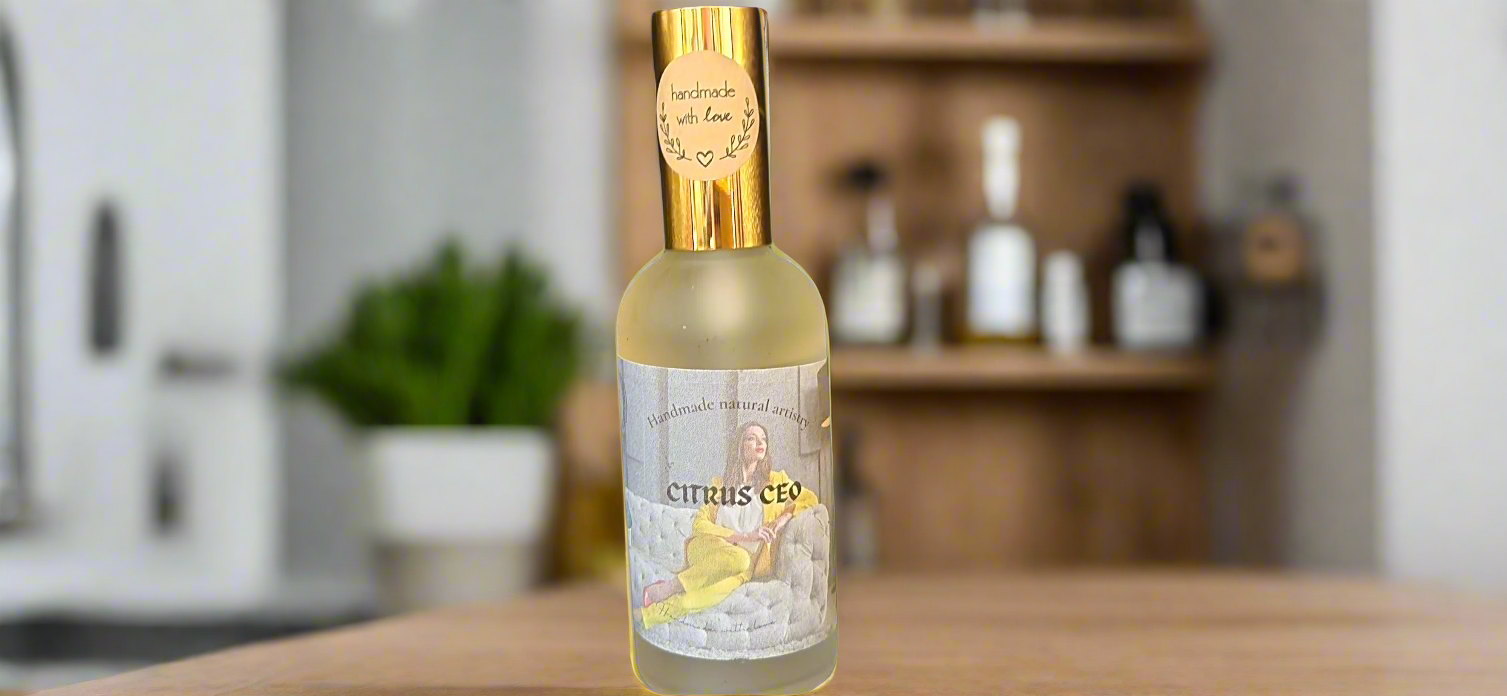 Room spray for living room house warming gift handcrafted roomspray for wife margarita and lemongrass scented aromatherapy room spray for girlfriend  citrus scented Citrus Ceo 3.8 oz lux room spray