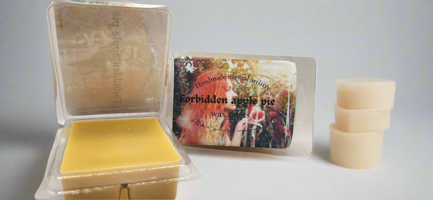 Forbidden apple pie wax melt  | 2.5 oz | Southern apple pie Scent | HNA Candle Boutique