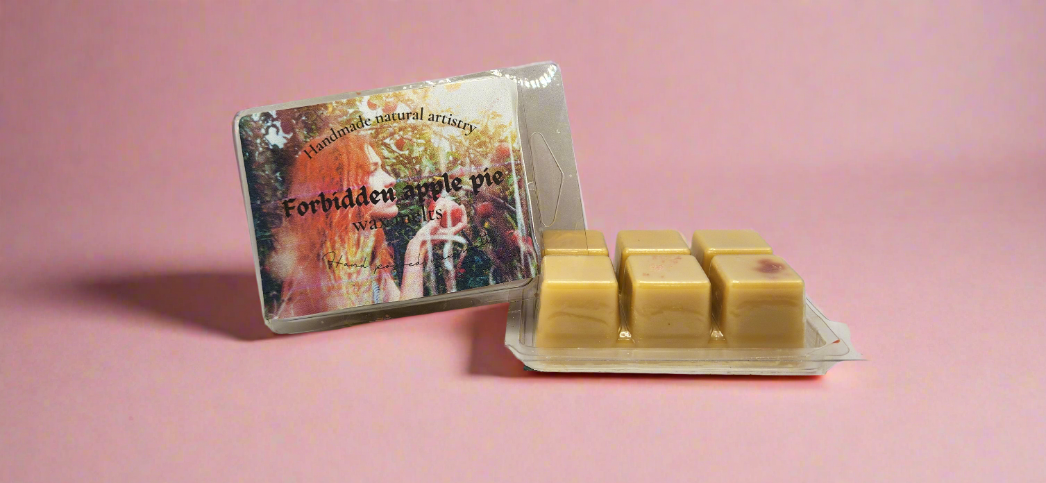 Forbidden apple pie wax melt  | 2.5 oz | Southern apple pie Scent | HNA Candle Boutique