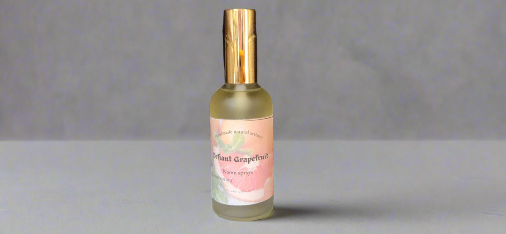 Defiant Grapefruit Room Spray | 3.8 oz | Bright Citrus Home Fragrance | HNA Candle Boutique