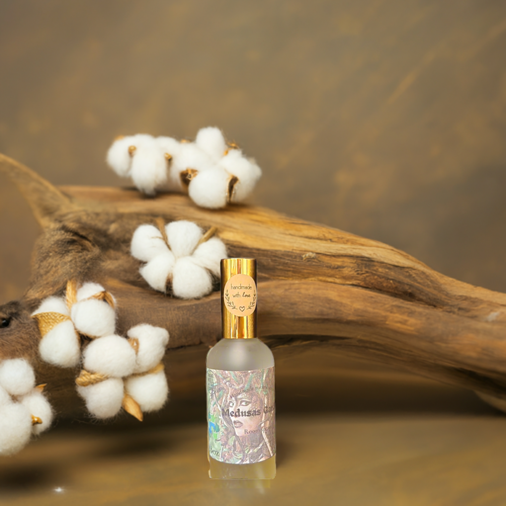 Room spray for men cabin vibes room spray masculine wood scented room spray gift for boyfreind gift for husband  fragrances Medussas garden lux room spray 3.8 oz