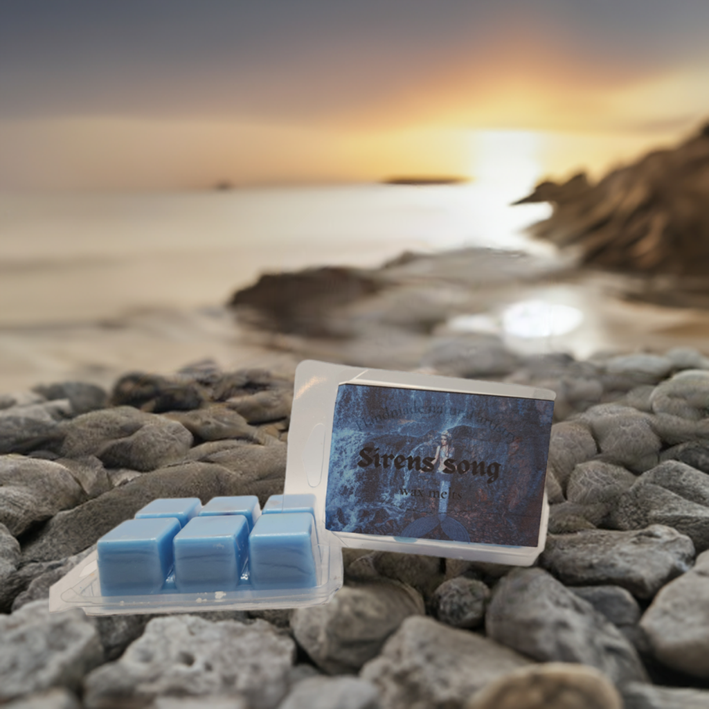 Siren's Song Wax Melt | 2.5 oz | Clean Aquatic Scent | HNA Candle Boutique