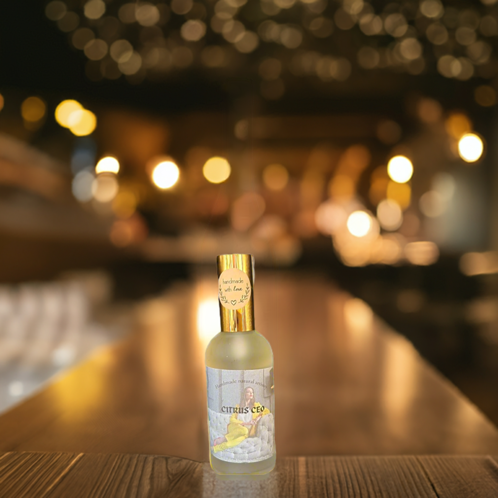 Citrus CEO Room Spray | 3.8 oz | Margarita & Lemongrass Fragrance | HNA Candle Boutique