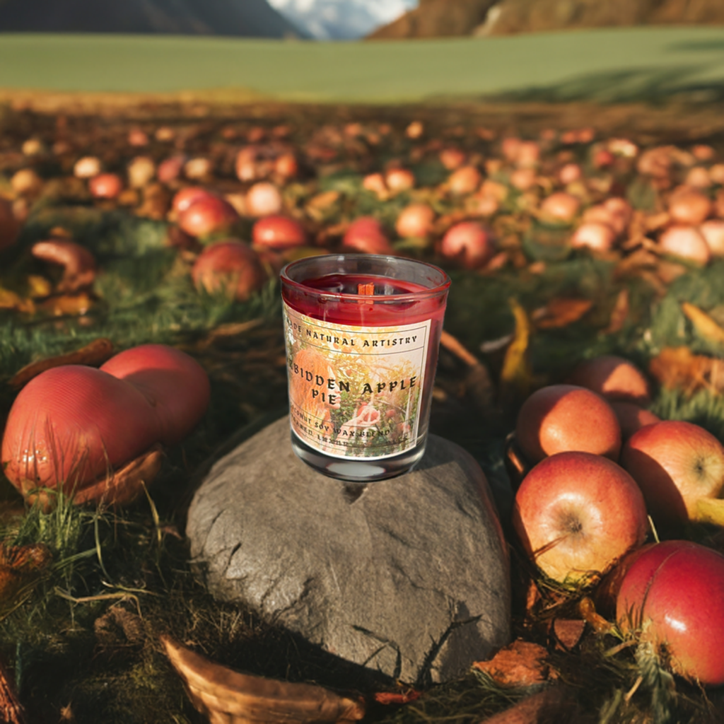 Forbidden Apple Pie 6 oz X Crackling Wood Wick Candle