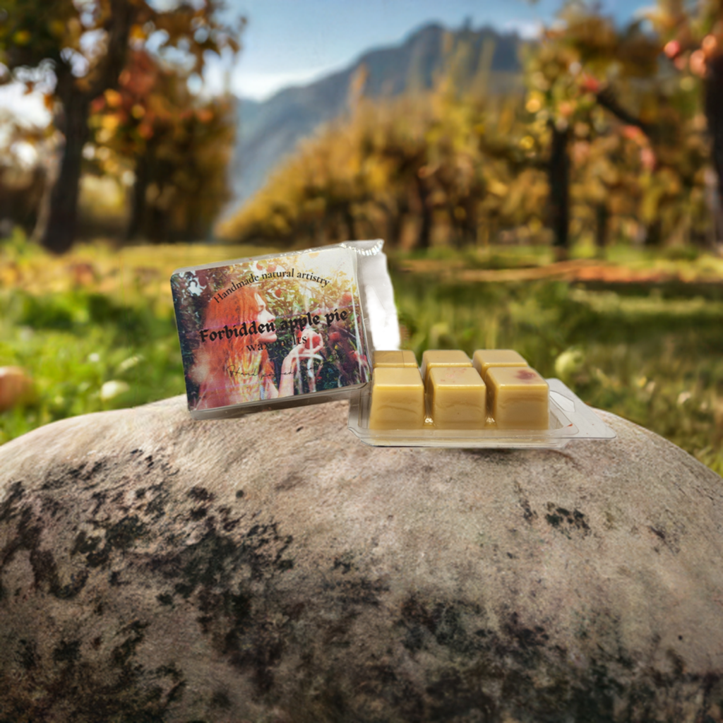 Forbidden apple pie wax melt  | 2.5 oz | Southern apple pie Scent | HNA Candle Boutique