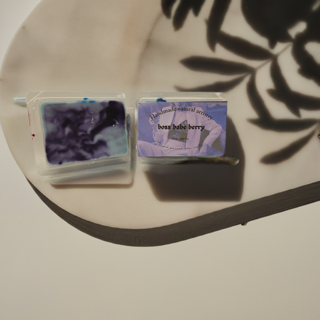 Boss Babe Berry Wax Melt | 2.5 oz | Blueberry Cheesecake Scent | HNA Candle Boutique