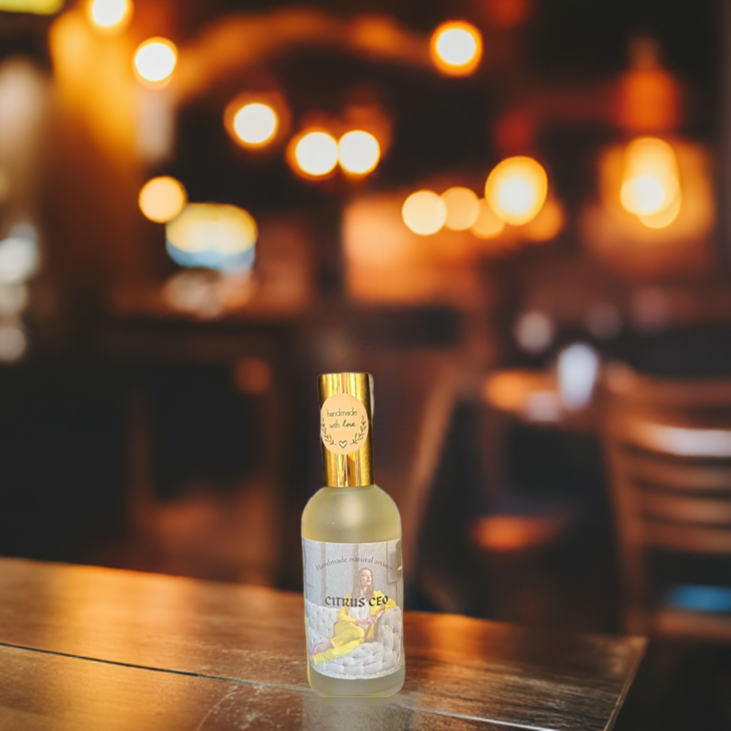 Citrus CEO Room Spray | 3.8 oz | Margarita & Lemongrass Fragrance | HNA Candle Boutique