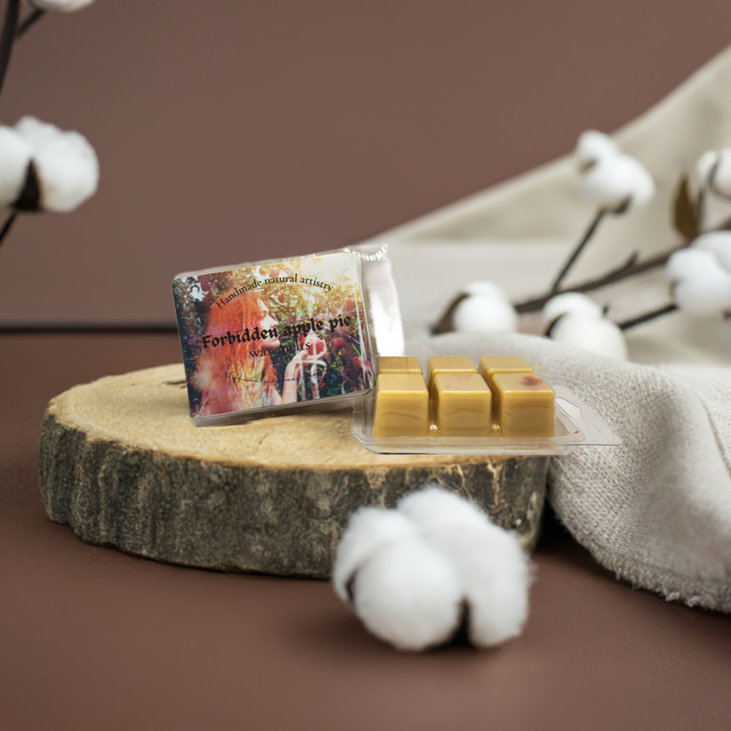 Forbidden apple pie wax melt  | 2.5 oz | Southern apple pie Scent | HNA Candle Boutique