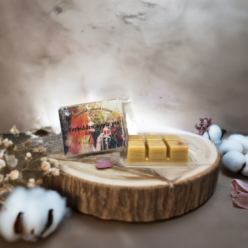 Forbidden apple pie wax melt  | 2.5 oz | Southern apple pie Scent | HNA Candle Boutique