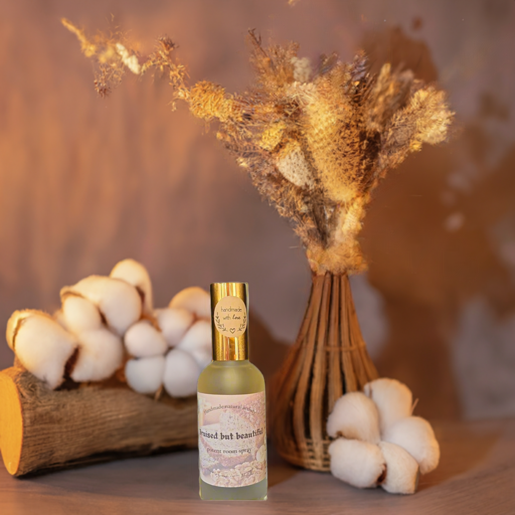 Bruised but Beautiful Room Spray | 3.8 oz | Banana Nut Bread Fragrance | HNA Candle Boutique