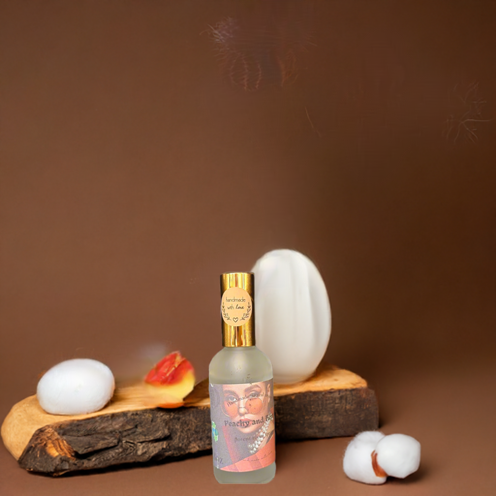 Peachy & Fierce Room Spray | 3.8 oz | Juicy Peach Home Fragrance | HNA Candle Boutique