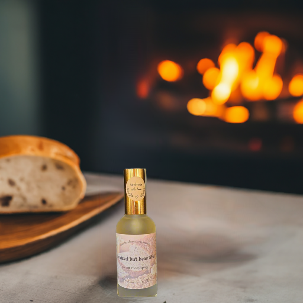 Bruised but Beautiful Room Spray | 3.8 oz | Banana Nut Bread Fragrance | HNA Candle Boutique