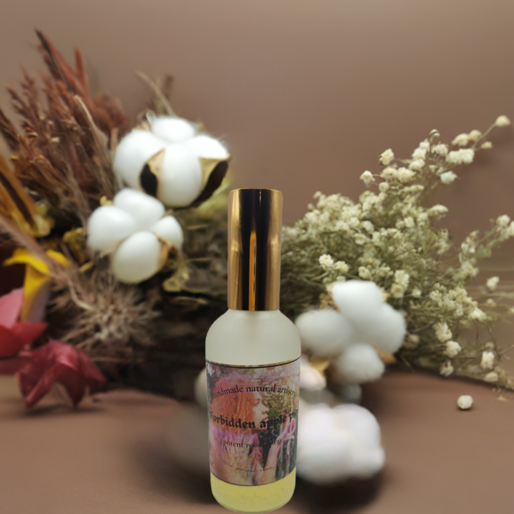Forbidden Apple Pie Room Spray | 3.8 oz | Warm Apple Pie Home Fragrance | HNA Candle Boutique