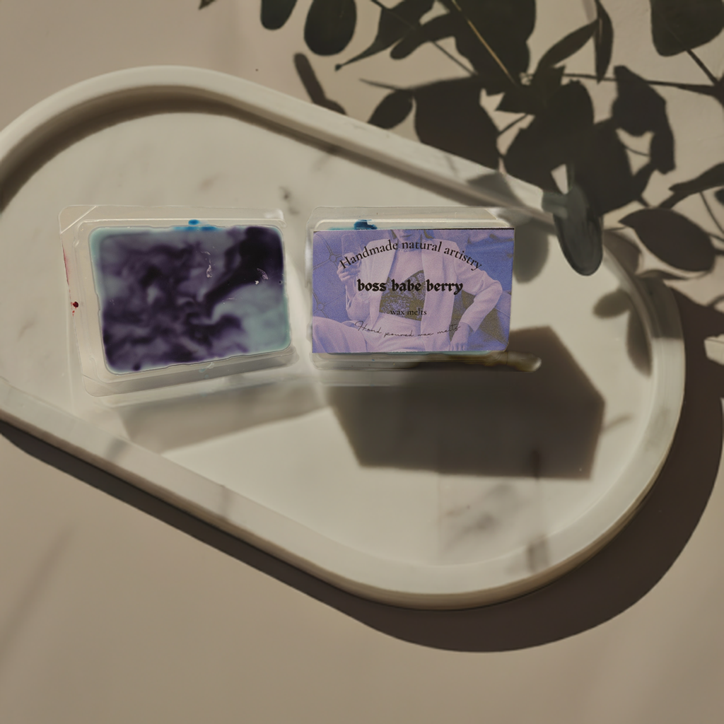 Boss Babe Berry Wax Melt | 2.5 oz | Blueberry Cheesecake Scent | HNA Candle Boutique