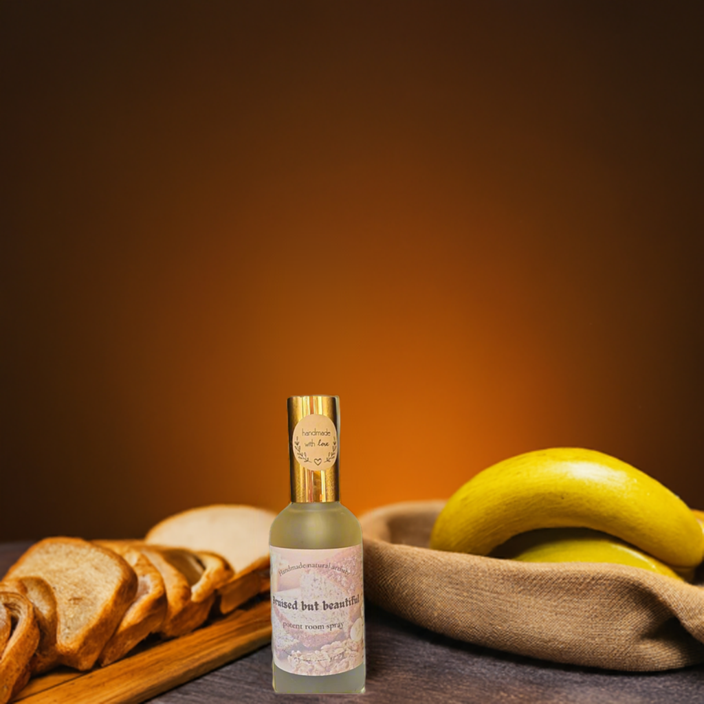 Bruised but Beautiful Room Spray | 3.8 oz | Banana Nut Bread Fragrance | HNA Candle Boutique