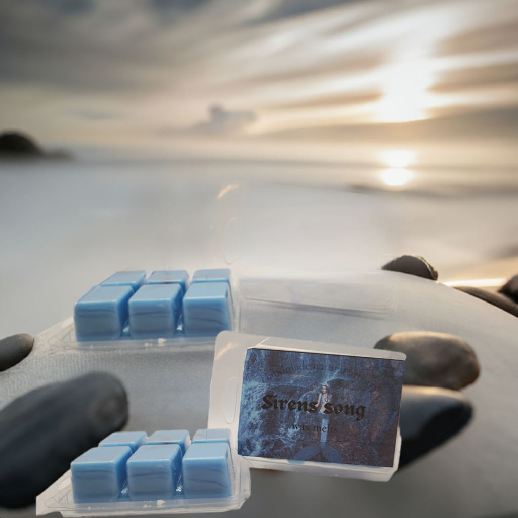 Siren's Song Wax Melt | 2.5 oz | Clean Aquatic Scent | HNA Candle Boutique