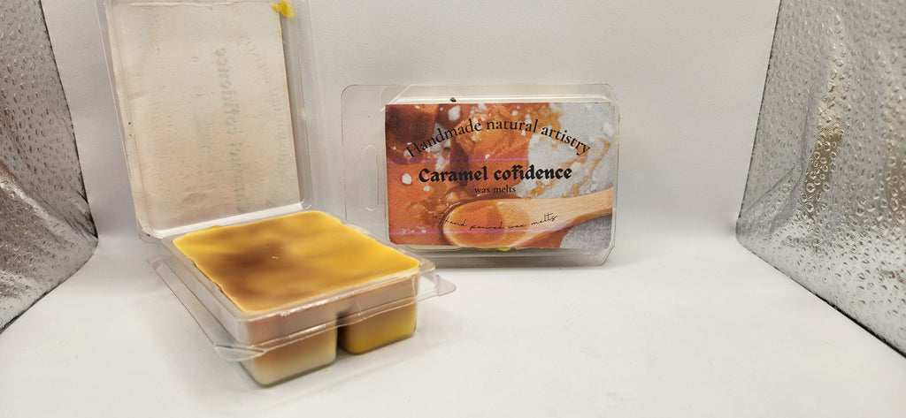 Caramel Confidence Wax Melt | 2.5 oz | Butterscotch & Bourbon Scent | HNA Candle Boutique