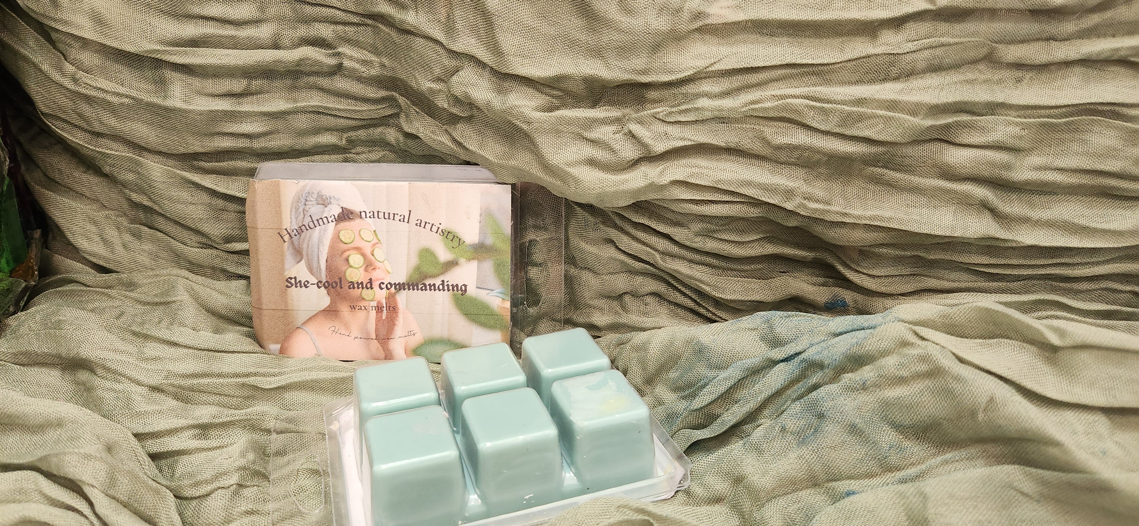 Cucumber & Melon Wax Melt | Cool & Commanding | HNA Candle Boutique