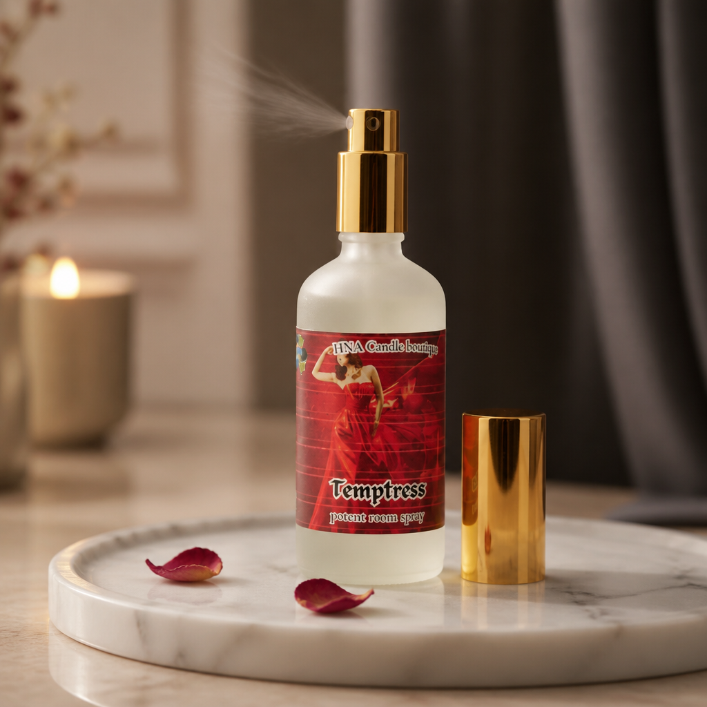 Temptress Room Spray | Exotic Floral Home Fragrance | HNA Candle Boutique
