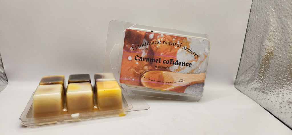 Caramel Confidence Wax Melt | 2.5 oz | Butterscotch & Bourbon Scent | HNA Candle Boutique