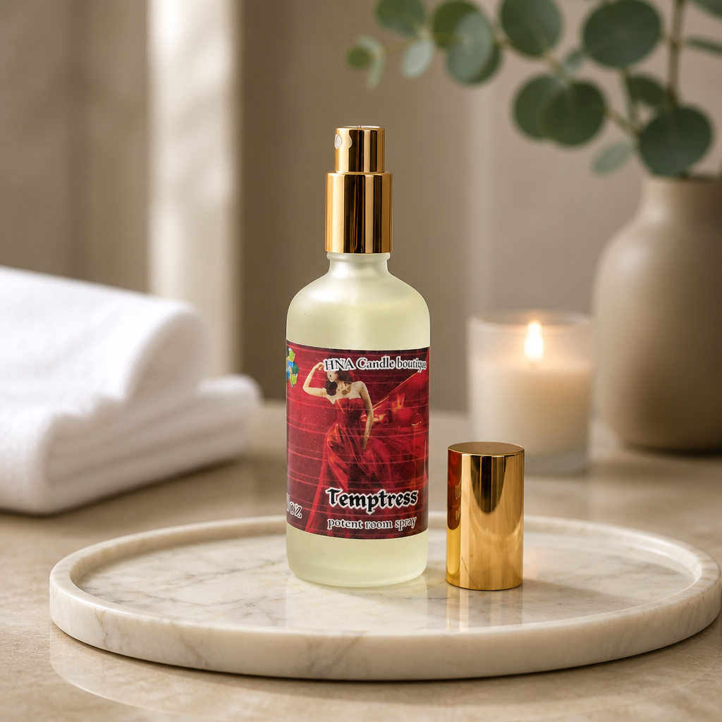 Temptress Room Spray | Exotic Floral Home Fragrance | HNA Candle Boutique