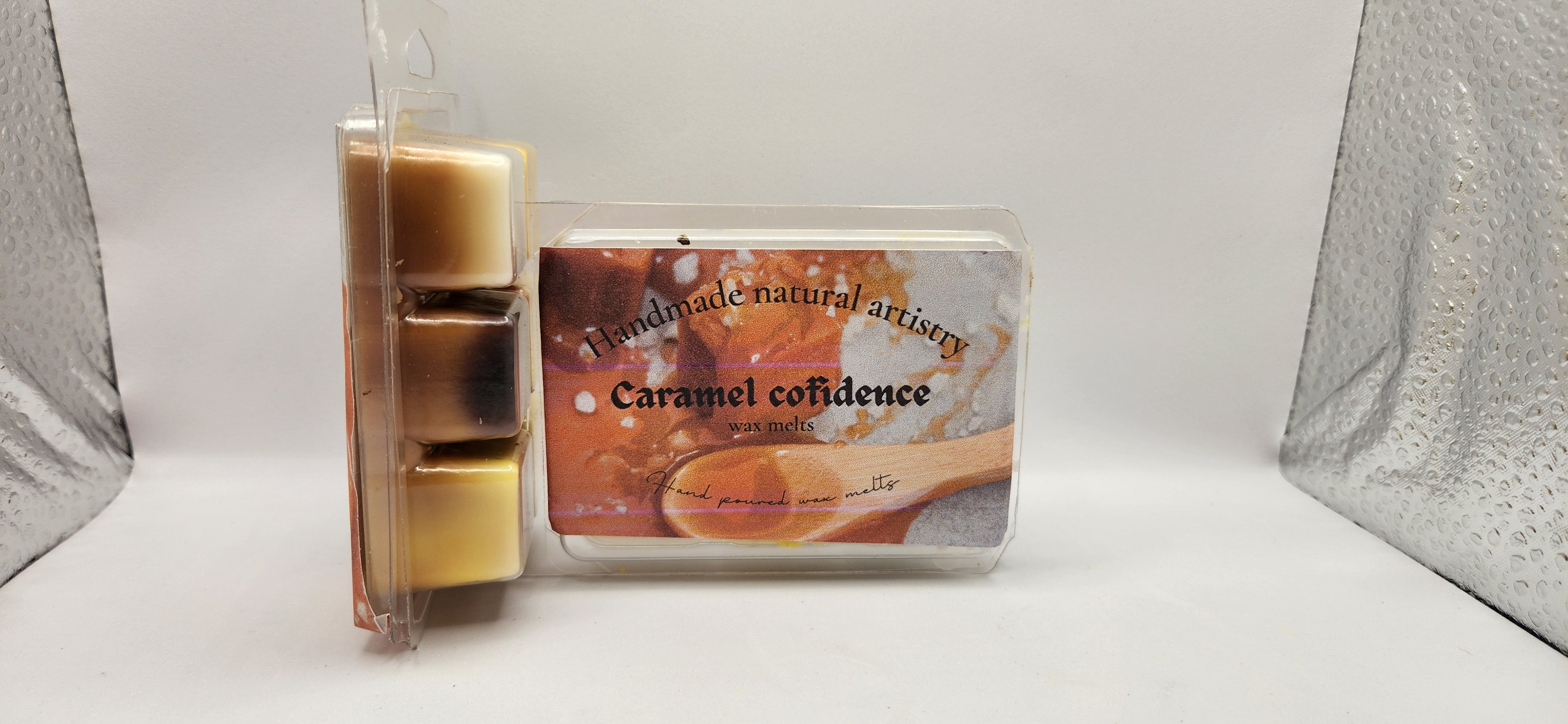 Caramel Confidence Wax Melt | 2.5 oz | Butterscotch & Bourbon Scent | HNA Candle Boutique