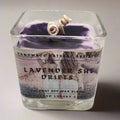 Lavender She Drifts Cube Candle | 11 oz | Aromatherapy | HNA Candle Boutique