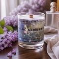 lilac scented candle 6 oz Lilac Luminary Candle - Dreamy Vibe Candle