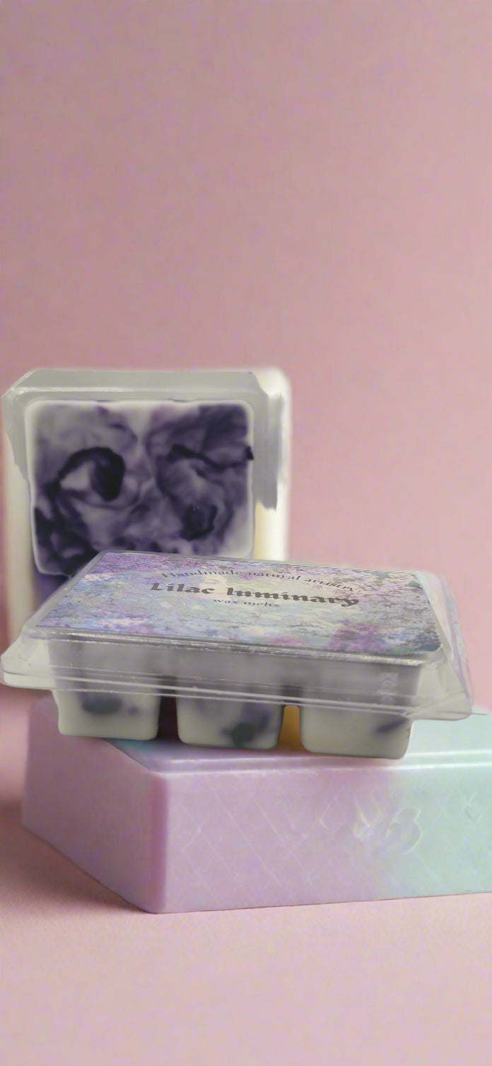 Lilac Luminary Wax Melt | 2.5 oz | Soft Floral Lilac Scent | HNA Candle Boutique