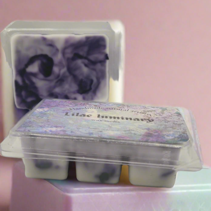 Lilac Luminary Wax Melt | 2.5 oz | Soft Floral Lilac Scent | HNA Candle Boutique