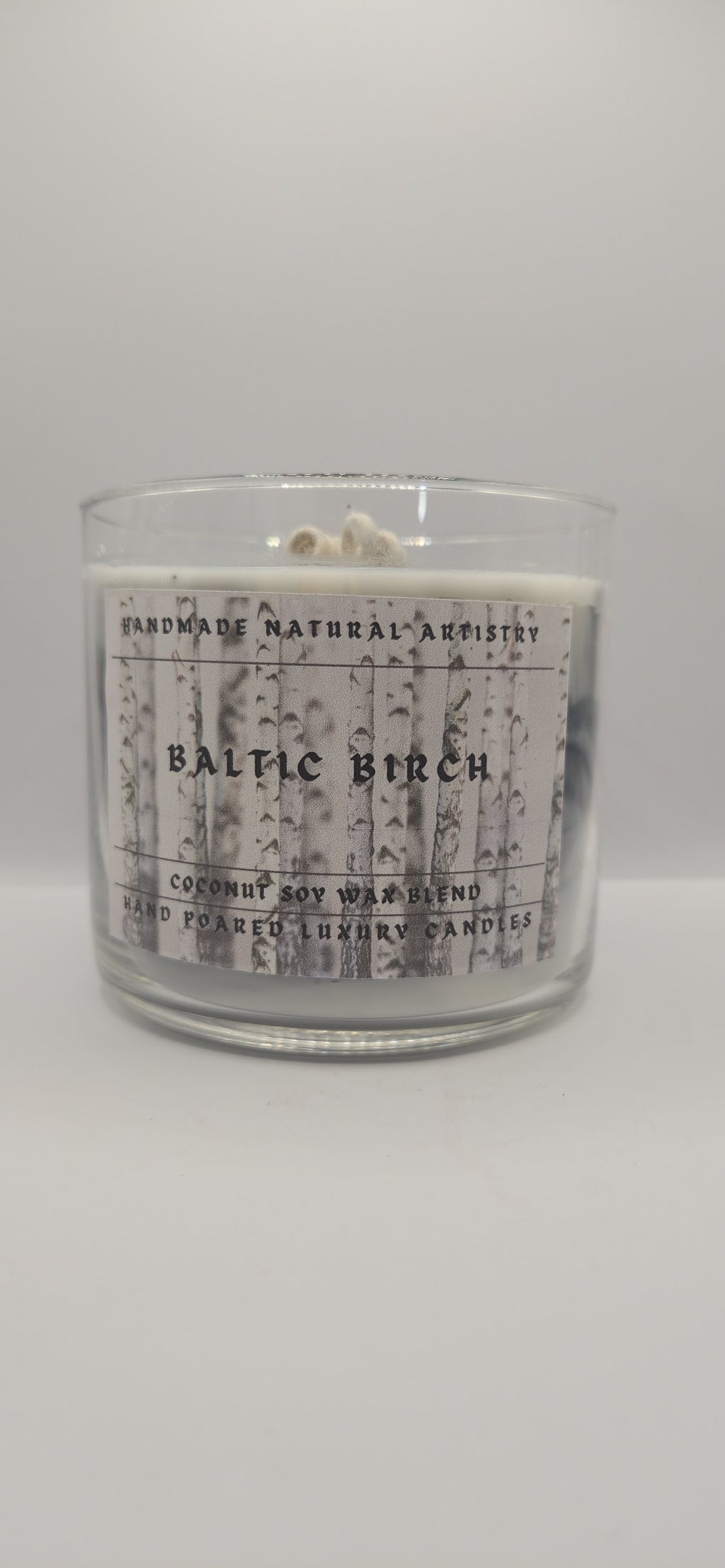 Baltic birch 16 oz candle