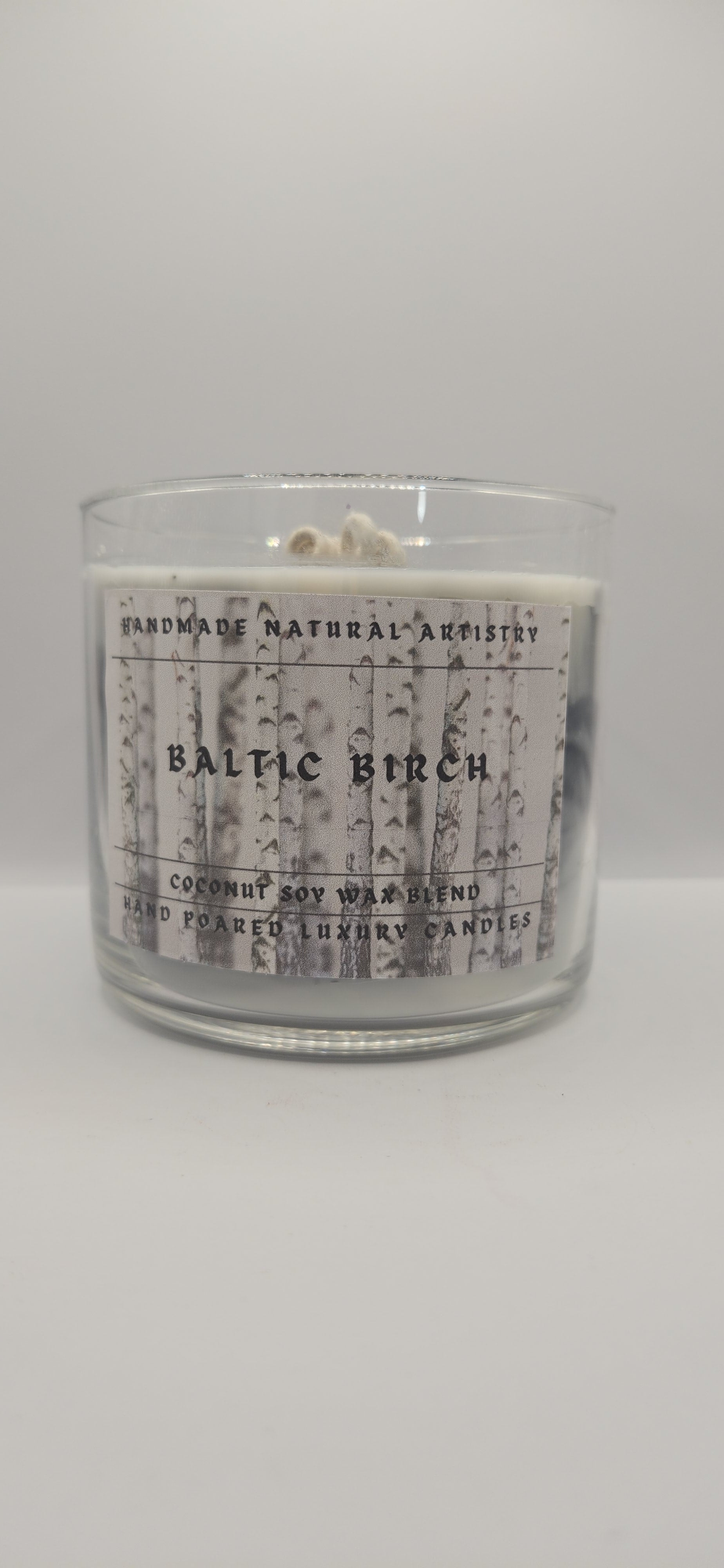 Baltic birch 16 oz candle