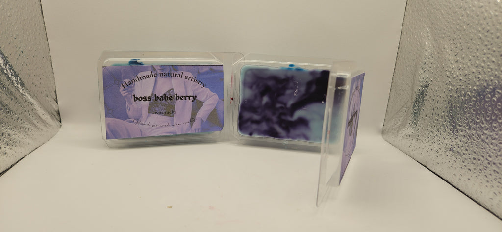 Boss Babe Berry Wax Melt | 2.5 oz | Blueberry Cheesecake Scent | HNA Candle Boutique