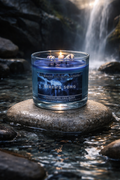 Siren's Song 3-Wick Candle | 16 oz | Clean Aquatic Scent | HNA Candle Boutique