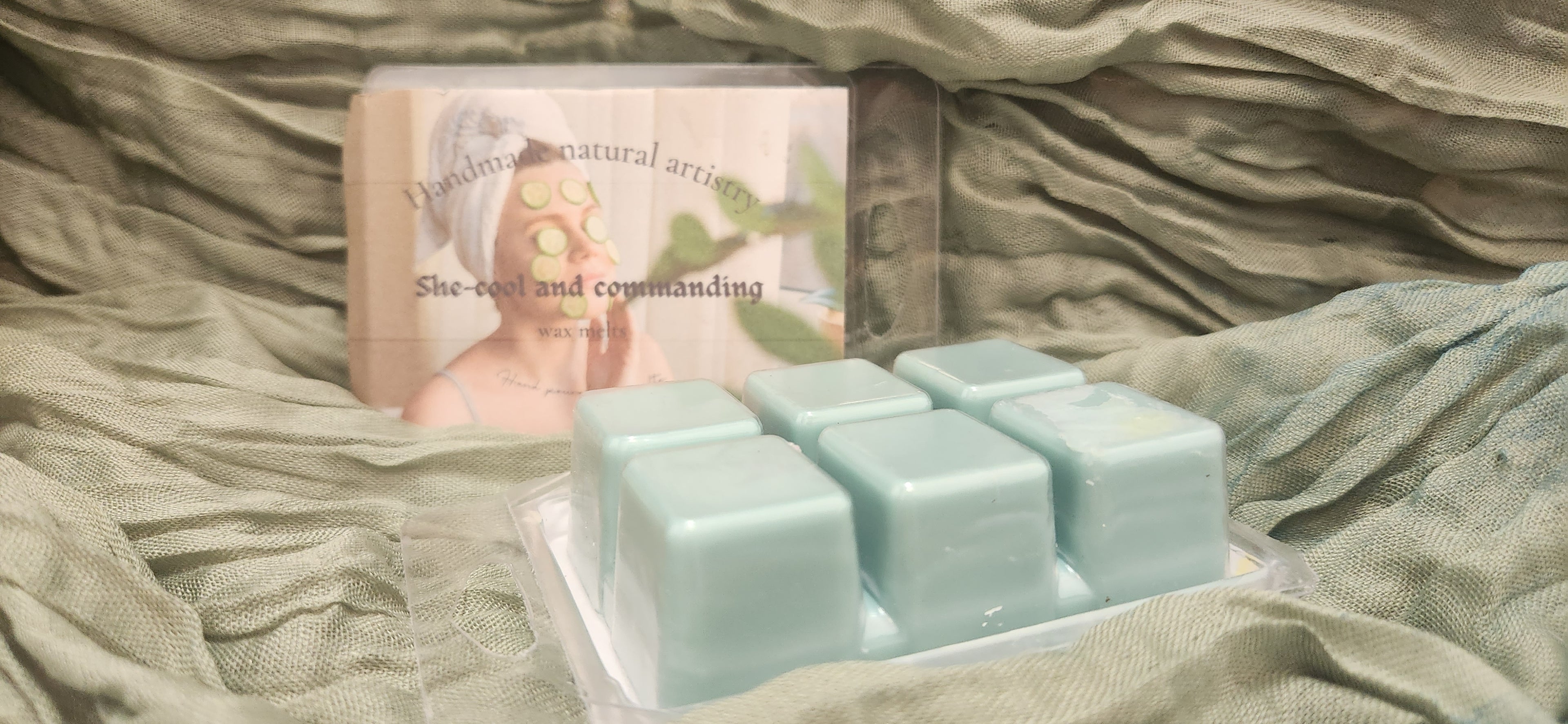 Cucumber & Melon Wax Melt | Cool & Commanding | HNA Candle Boutique