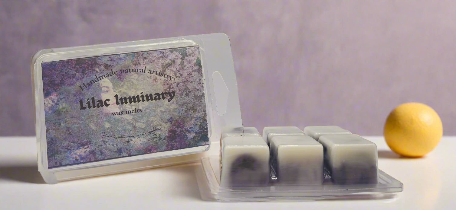 Lilac Luminary Wax Melt | 2.5 oz | Soft Floral Lilac Scent | HNA Candle Boutique