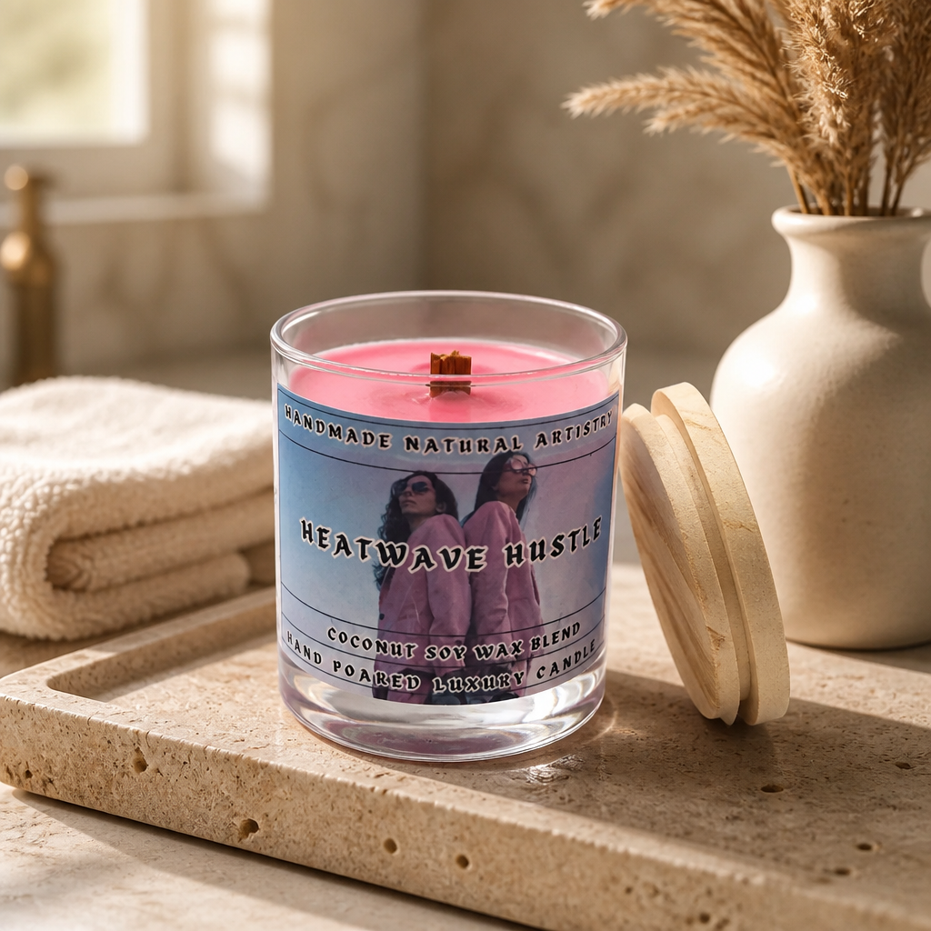 Heat Wave Hustle 6 oz | Coconut Soy Candle — HNA Candle Boutique